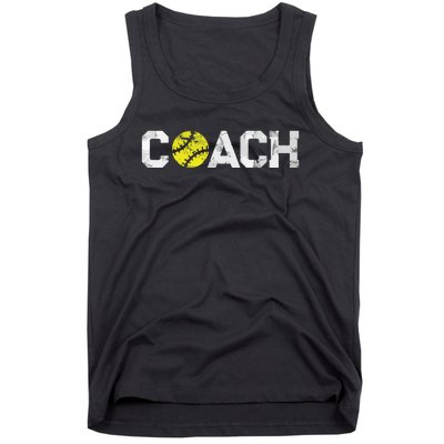 Gifts Softball Coaches Appreciation Softball Coach Tank Top