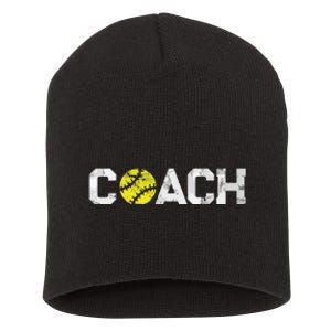 Gifts Softball Coaches Appreciation Softball Coach Short Acrylic Beanie