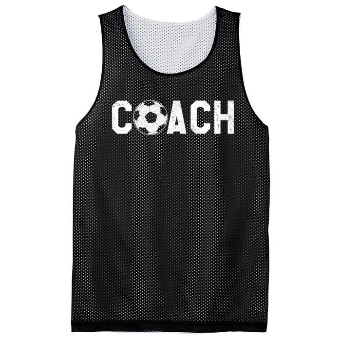 Great Soccer Coach Gift Mesh Reversible Basketball Jersey Tank