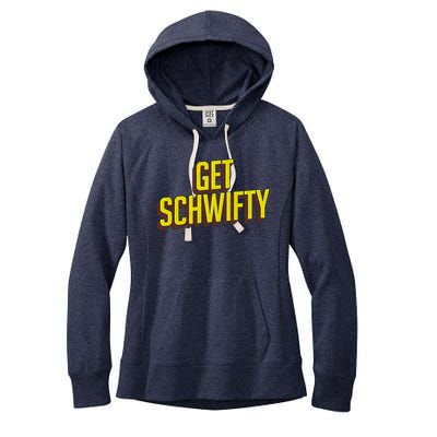 Get Schwifty Classic Comic Book Style Women's Fleece Hoodie