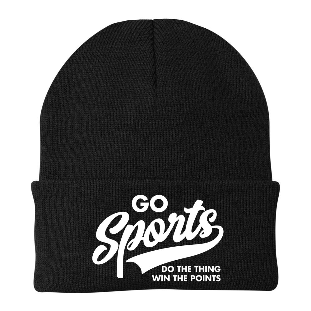 Go Sports Do The Thing Win The Points Beanie