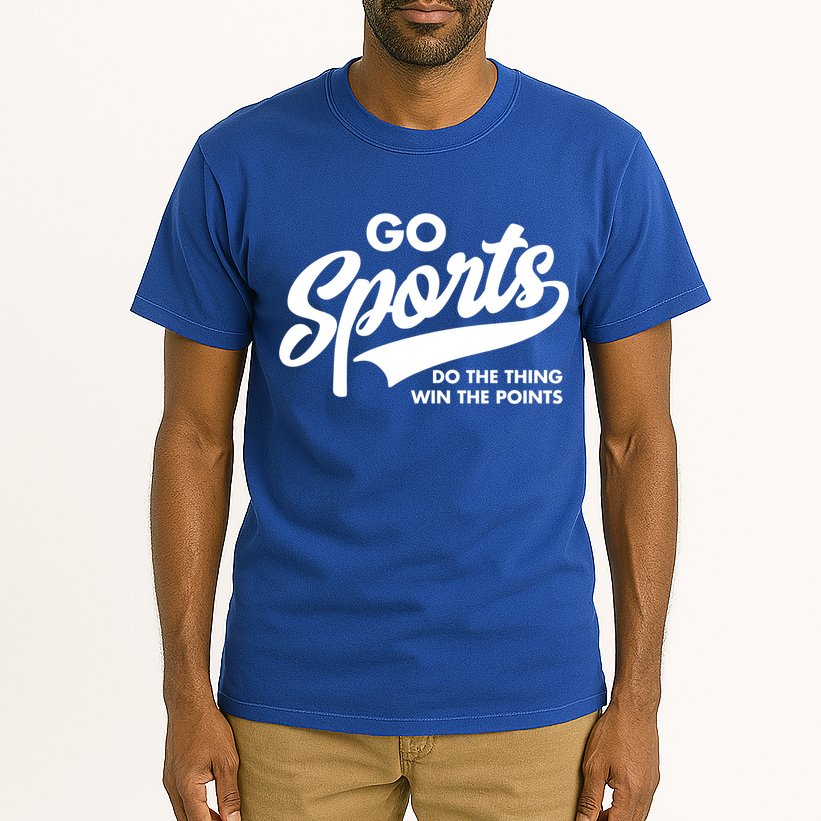 Go Sports Do The Thing Win The Points Tall T-Shirt