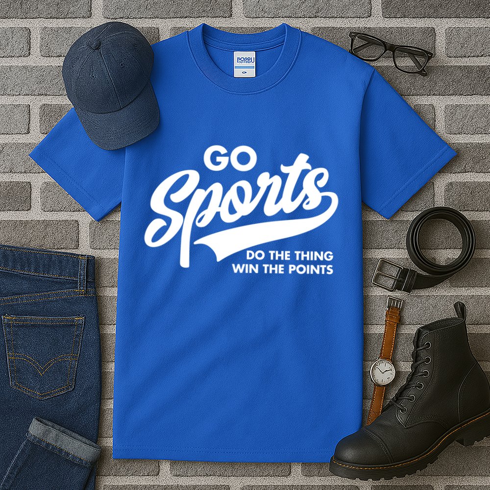 Go Sports Do The Thing Win The Points Tall T-Shirt