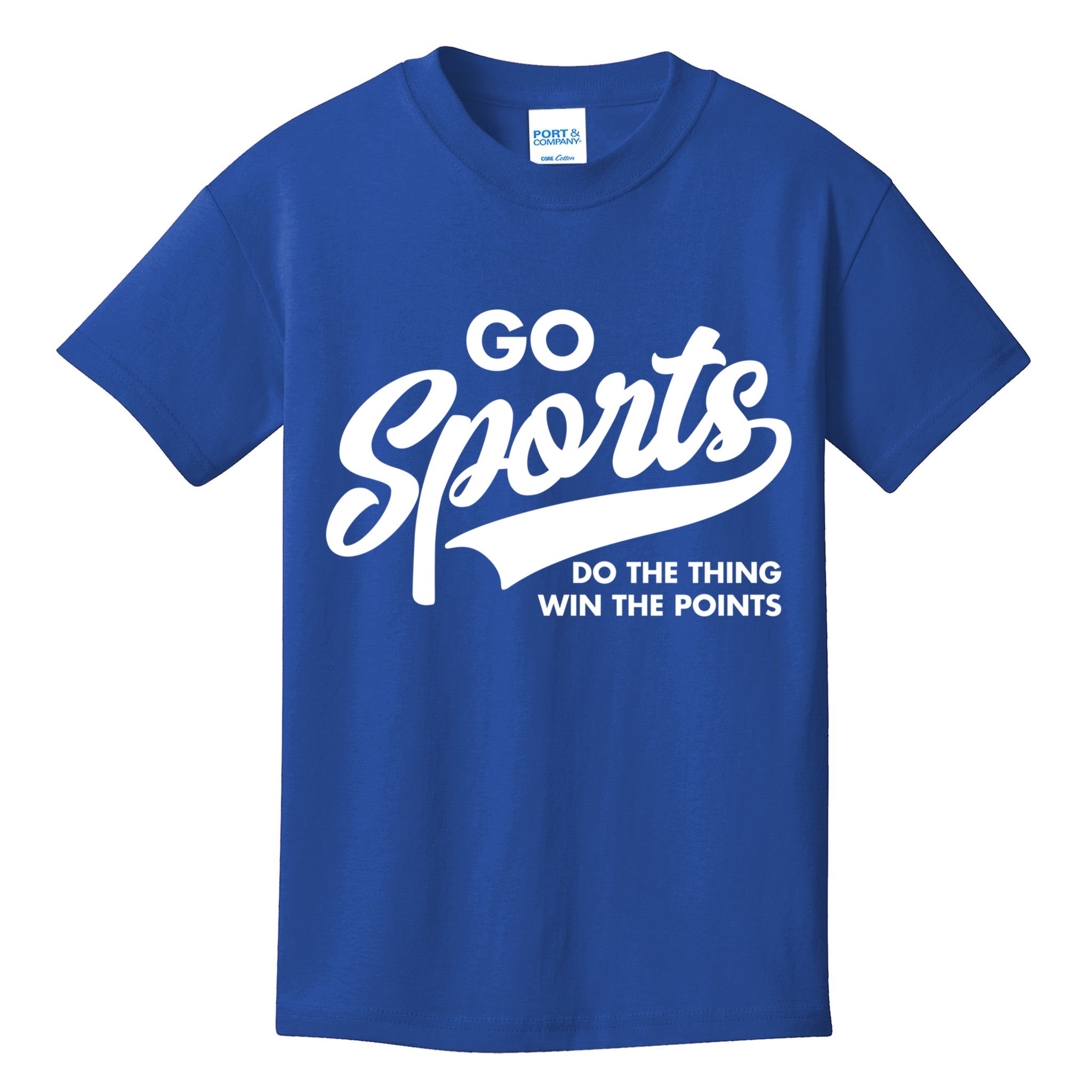 Go Sports Do The Thing Win The Points Kids T-Shirt