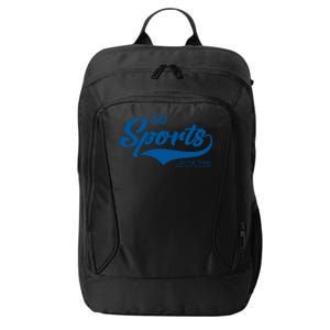 Go Sports! Do The Thing Win The Points Funny Sportsball City Backpack