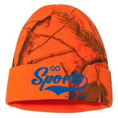 Go Sports! Do The Thing Win The Points Funny Sportsball Kati Licensed 12" Camo Beanie