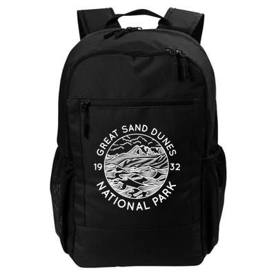 Great Sand Dunes National Park Cool White Line Art Outdoor Gift Backpack