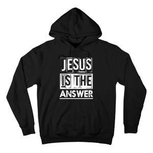 God Savior Devotee Christian Gift Jesus Tall Hoodie