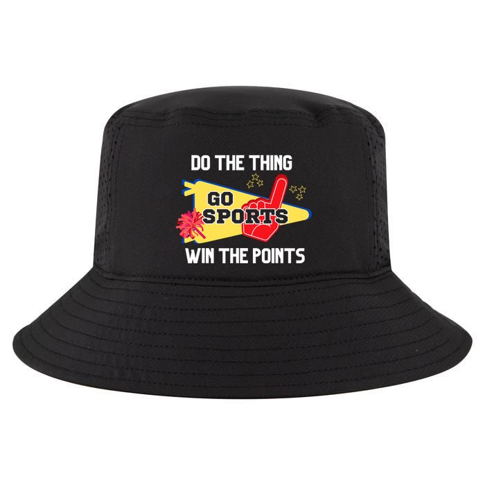 Go Sports Do The Thing Win The Points Funny Cool Comfort Performance Bucket Hat