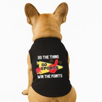 Go Sports Do The Thing Win The Points Funny Doggie Tank