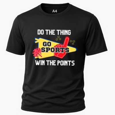 Go Sports Do The Thing Win The Points Funny Performance Shirt