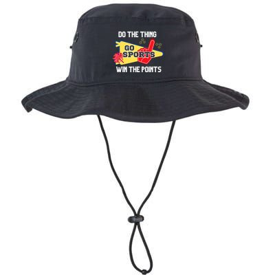 Go Sports Do The Thing Win The Points Funny Bucket Hat