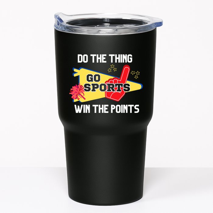 Go Sports Do The Thing Win The Points Funny Tumbler