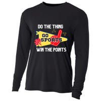 Go Sports Do The Thing Win The Points Funny Cooling Performance Long Sleeve Crew