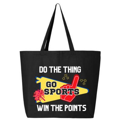 Go Sports Do The Thing Win The Points Funny 25L Jumbo Tote