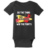 Go Sports Do The Thing Win The Points Funny Baby Bodysuit