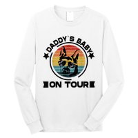 German Shepherd Daddys Dog On Tour Vintage German Shepard Long Sleeve Shirt