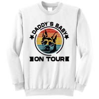 German Shepherd Daddys Dog On Tour Vintage German Shepard Sweatshirt