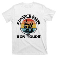 German Shepherd Daddys Dog On Tour Vintage German Shepard T-Shirt