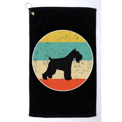 Giant Schnauzer Dog Gift Golf Towel