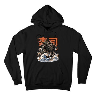 Great Sushi Dragon Japanese Food Kawaii Dragon Anime Sushi Tall Hoodie