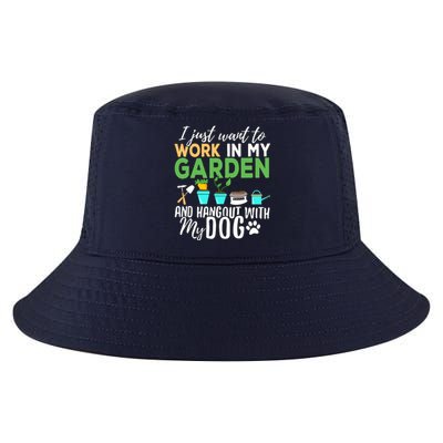 Gardening Shirts Dog Lover Gardener Garden Pet Gift Plants Cool Comfort Performance Bucket Hat