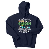 Gardening Shirts Dog Lover Gardener Garden Pet Gift Plants Kids Hoodie