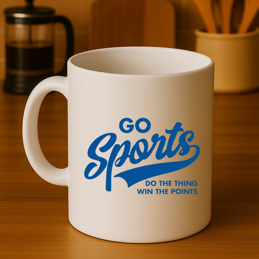 Go Sports Do The Thing Win The Points Mug