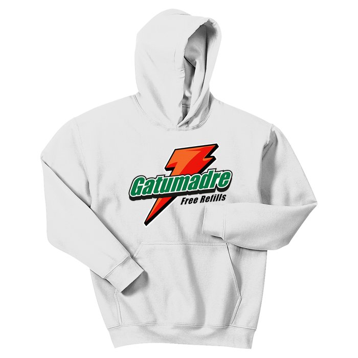 Gatumadre Sports Drink Parody Funny Mexican Kids Hoodie