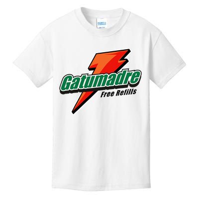 Gatumadre Sports Drink Parody Funny Mexican Kids T-Shirt