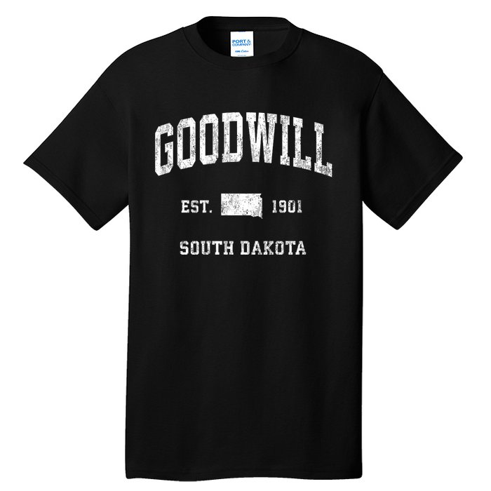 Goodwill South Dakota Sd Vintage Athletic Sports Tall T-Shirt