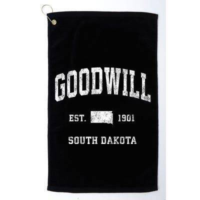 Goodwill South Dakota Sd Vintage Athletic Sports Golf Towel