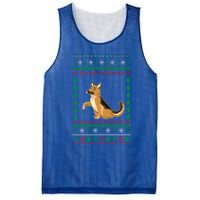 Ger Shepherd Dog Lover Boys Girls Xmas Ugly Sweater Party Gift Mesh Reversible Basketball Jersey Tank