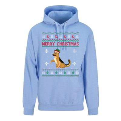 Ger Shepherd Dog Lover Girls Boys Ugly Xmas Sweater Gift Unisex Surf Hoodie