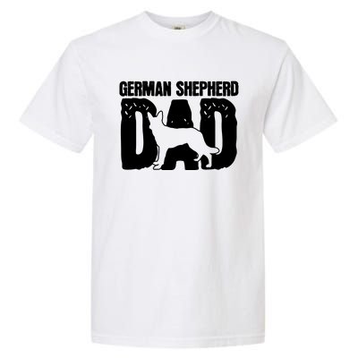 German Shepherd Dad Dog Lover Fathers Day Garment-Dyed Heavyweight T-Shirt