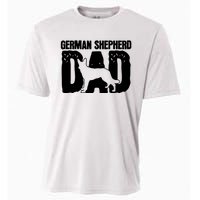 German Shepherd Dad Dog Lover Fathers Day Cooling Performance Crew T-Shirt