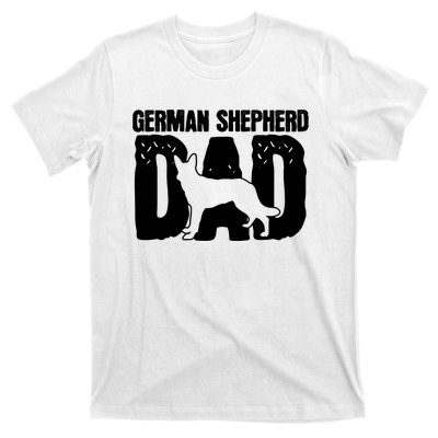 German Shepherd Dad Dog Lover Fathers Day T-Shirt