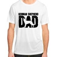 German Shepherd Dad Dog Lover Fathers Day Adult ChromaSoft Performance T-Shirt