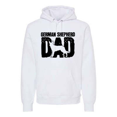 German Shepherd Dad Dog Lover Fathers Day Premium Hoodie