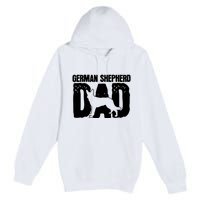 German Shepherd Dad Dog Lover Fathers Day Premium Pullover Hoodie