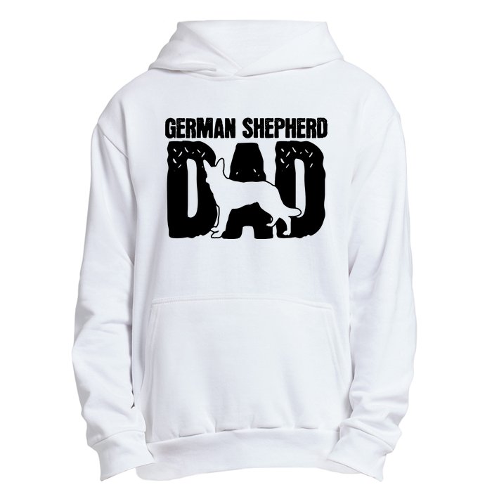 German Shepherd Dad Dog Lover Fathers Day Urban Pullover Hoodie