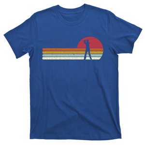 Golf Sunset Distressed Gift T-Shirt