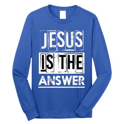 God Savior Devotee Christian Gift Jesus Gift Long Sleeve Shirt