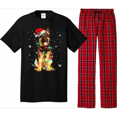 German Shepherd Dog Tree Christmas Sweater Xmas Dogs Gifts TShirt Pajama Set