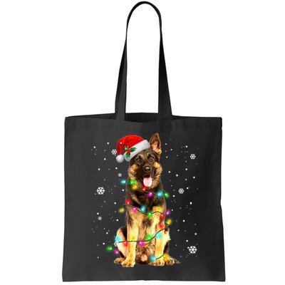 German Shepherd Dog Tree Christmas Sweater Xmas Dogs Gifts TShirt Bag