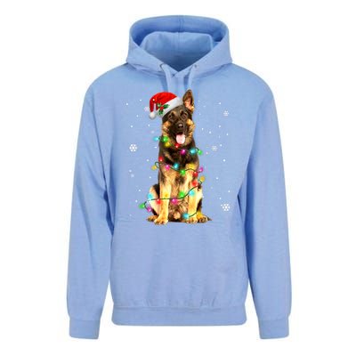 German Shepherd Dog Tree Christmas Sweater Xmas Dogs Gifts TShirt Unisex Surf Hoodie