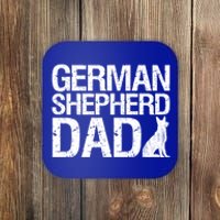 Ger Shepherd Dad Funny Dog Lover Gift Coaster