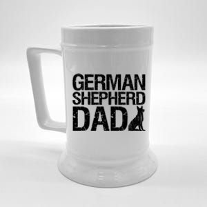 Ger Shepherd Dad Funny Dog Lover Gift Beer Stein