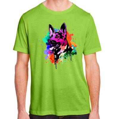 Ger Shepherd Dog Gift Adult ChromaSoft Performance T-Shirt