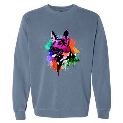 Ger Shepherd Dog Gift Garment-Dyed Sweatshirt